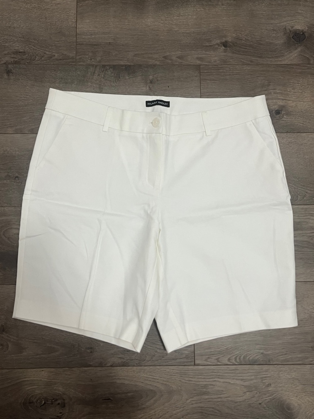 Hilary Radley White Women’s Bermuda Shorts